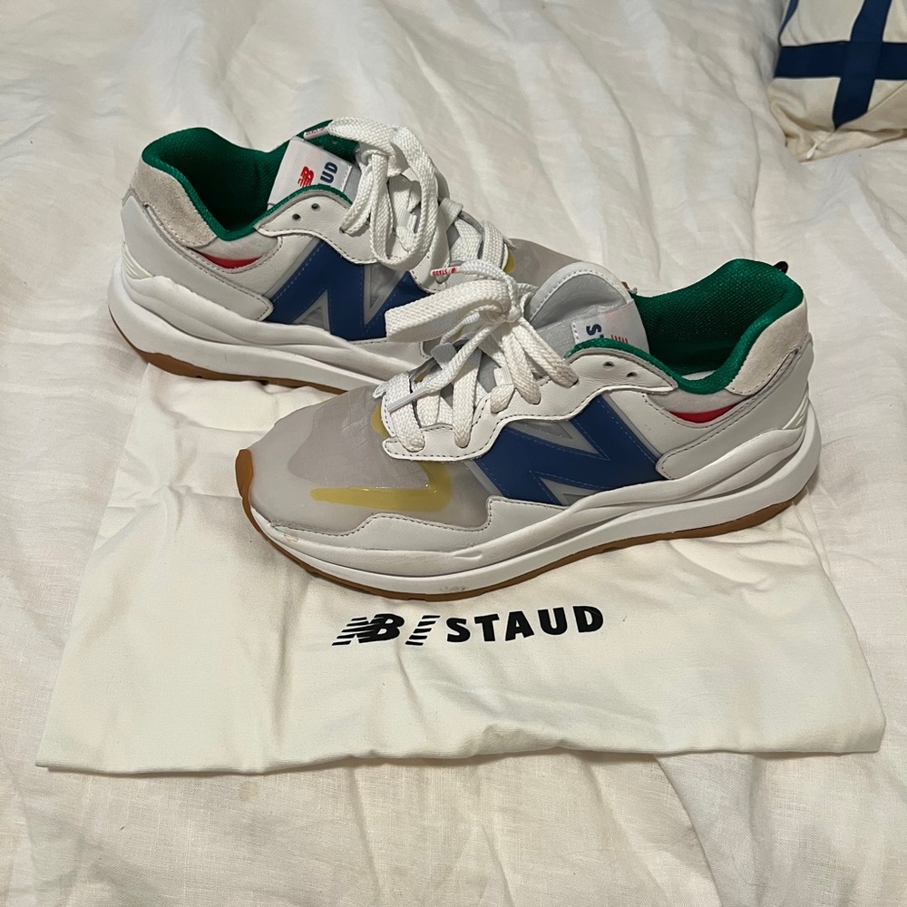 Barley Worn New Balance x STAUD shoes